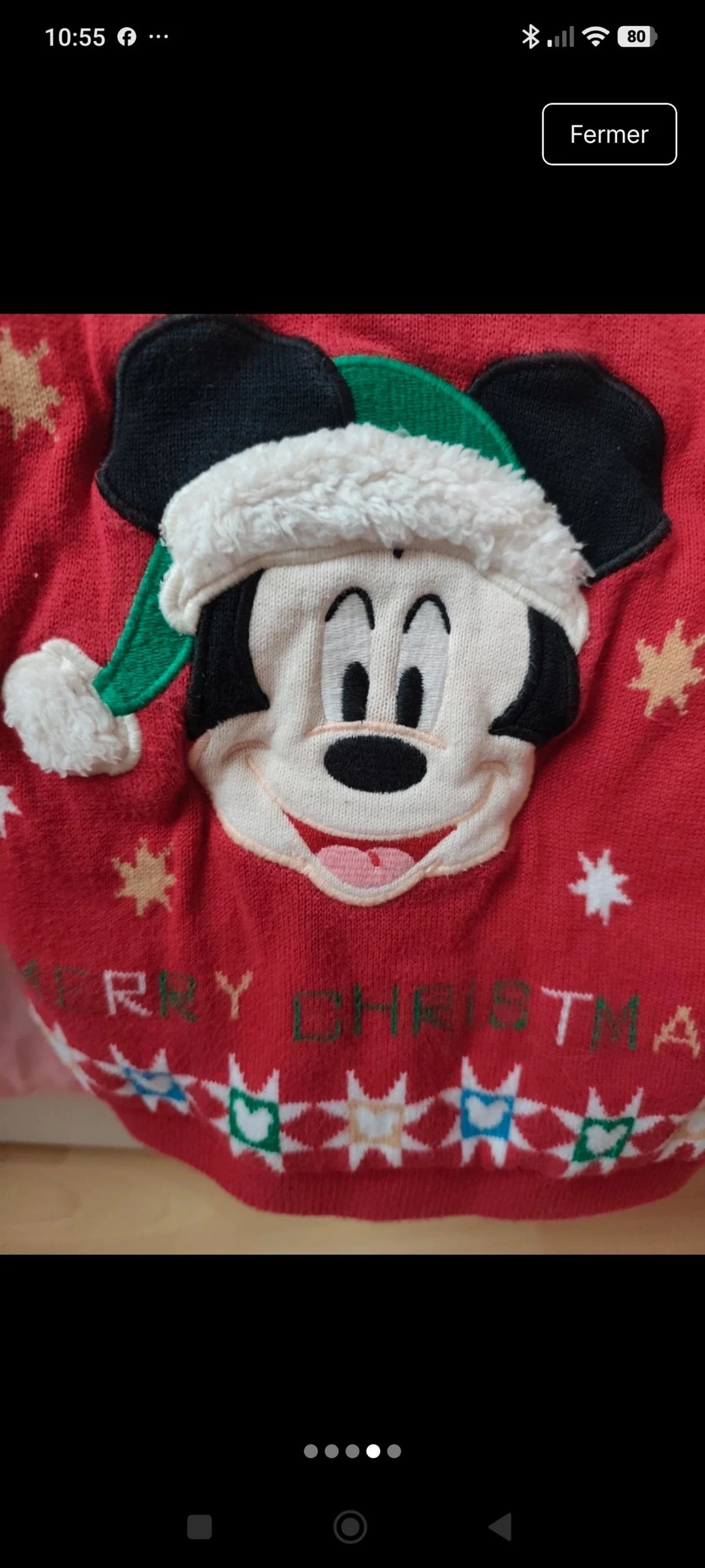 Jersey navideño de 24 meses Disney – photo 4